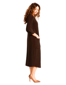 SYMPLI  Lantern Column Dress