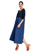 Load image into Gallery viewer, URBAN ALEMBIKA Amelia A-Line Dress Denim
