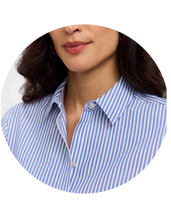Load image into Gallery viewer, FOXCROFT Jodie Striped Shirt
