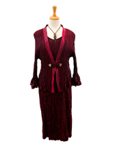 Load image into Gallery viewer, LEE ANDERSEN Pomp Bolero &amp; Crush Sleeveless Dress
