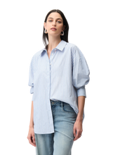 Load image into Gallery viewer, JOSEPH RIBKOFF  Striped Casual Blouse
