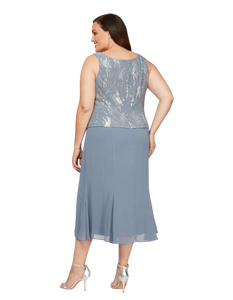 ALEX EVENING Sequin Jacket Dress