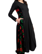 Load image into Gallery viewer, URBAN ALEMBIKA Nocturne Crew Cocoon Dress
