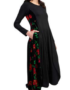URBAN ALEMBIKA Nocturne Crew Cocoon Dress