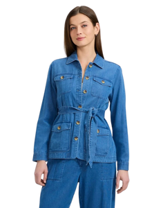 FOXCROFT Stella Belted Jacket
