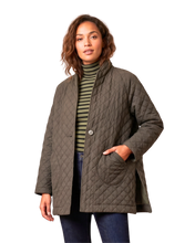 Load image into Gallery viewer, CUT LOOSE - Side Slit Coat- Quilt Parachute
