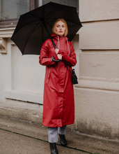 Load image into Gallery viewer, MERNINI RAINCOAT - Petite Merlot - 42" length
