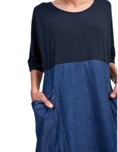 Load image into Gallery viewer, URBAN ALEMBIKA Amelia A-Line Dress Denim
