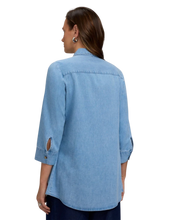 Load image into Gallery viewer, FOXCROFT Cici Denim Tunic

