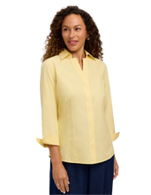 Load image into Gallery viewer, FOXCROFT Taylor Pinpoint Non Iron Shirt
