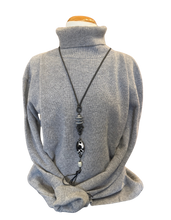 Load image into Gallery viewer, VAN KUKIL Turtle  (Belgium) Neck Cashmere Sweater 2
