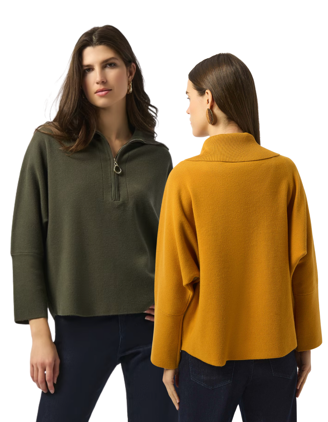 JOSEPH RIBKOFF Cowl Neck /Hooded Sweater