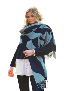 MARBLE FASHION (Scotland) Duo Tones Wrap