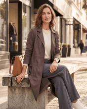 Load image into Gallery viewer, MANGO TANGO Long Suede Jacket
