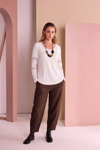 Load image into Gallery viewer, NAYA  - Creamy/Silky Long Sleeves Tshirt

