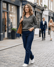 Load image into Gallery viewer, POLLEN V neck Calypso Sweater
