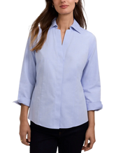 Load image into Gallery viewer, FOXCROFT   Taylor 3/4 Sleeves Blouse
