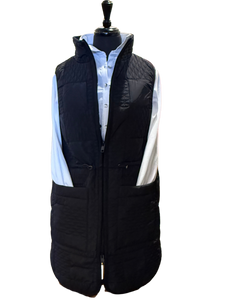 DOLCEZZA - Black Woven Vest