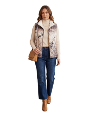 Load image into Gallery viewer, DOLCEZZA Woven Vest Reversible - Brown
