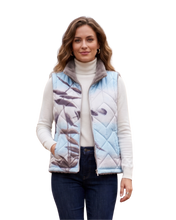 Load image into Gallery viewer, DOLCEZZA Woven Vest Reversible - Blue
