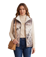 Load image into Gallery viewer, DOLCEZZA Woven Vest Reversible - Brown

